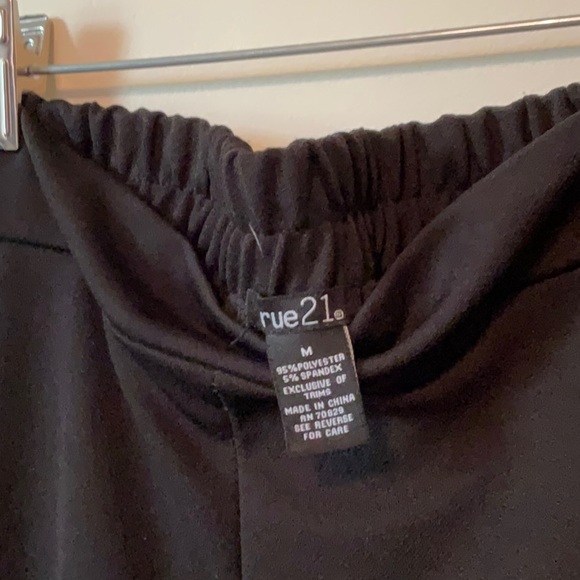 Rue21 Black Wide Leg Pants - Picture 2 of 4